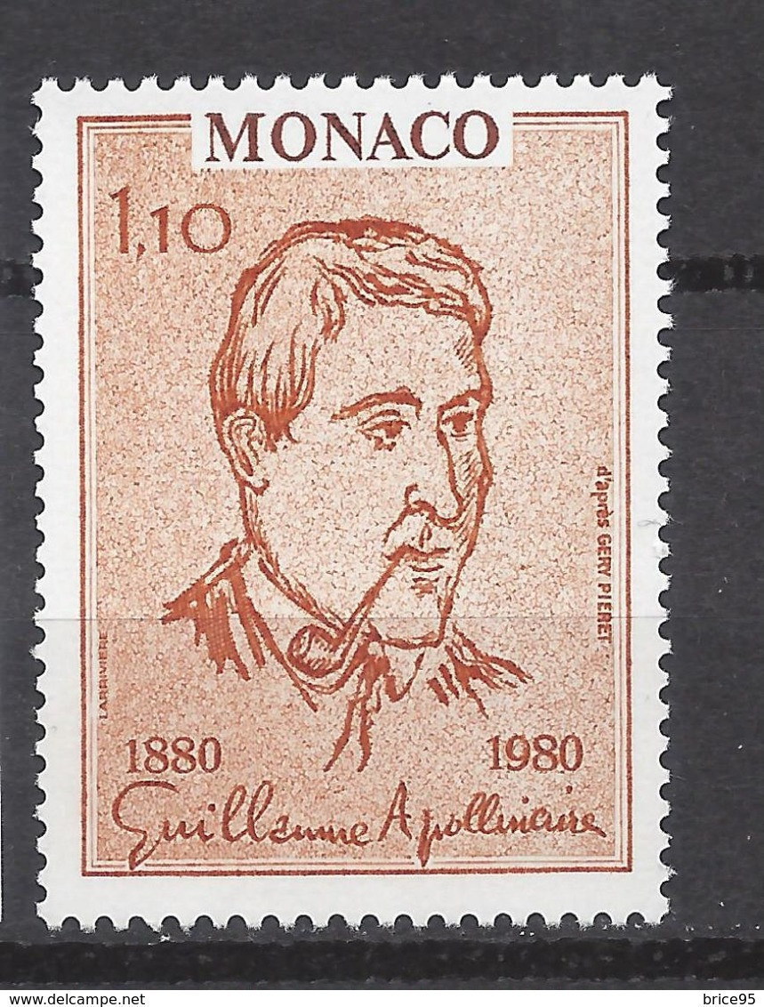 Monaco - YT N° 1228 ** - Neuf Sans Charnière - 1980 - Neufs