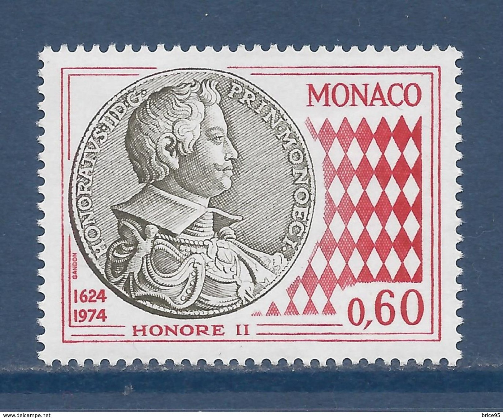 Monaco - Yt N° 980 ** - Neufs Sans Charnière - 1974 - Unused Stamps