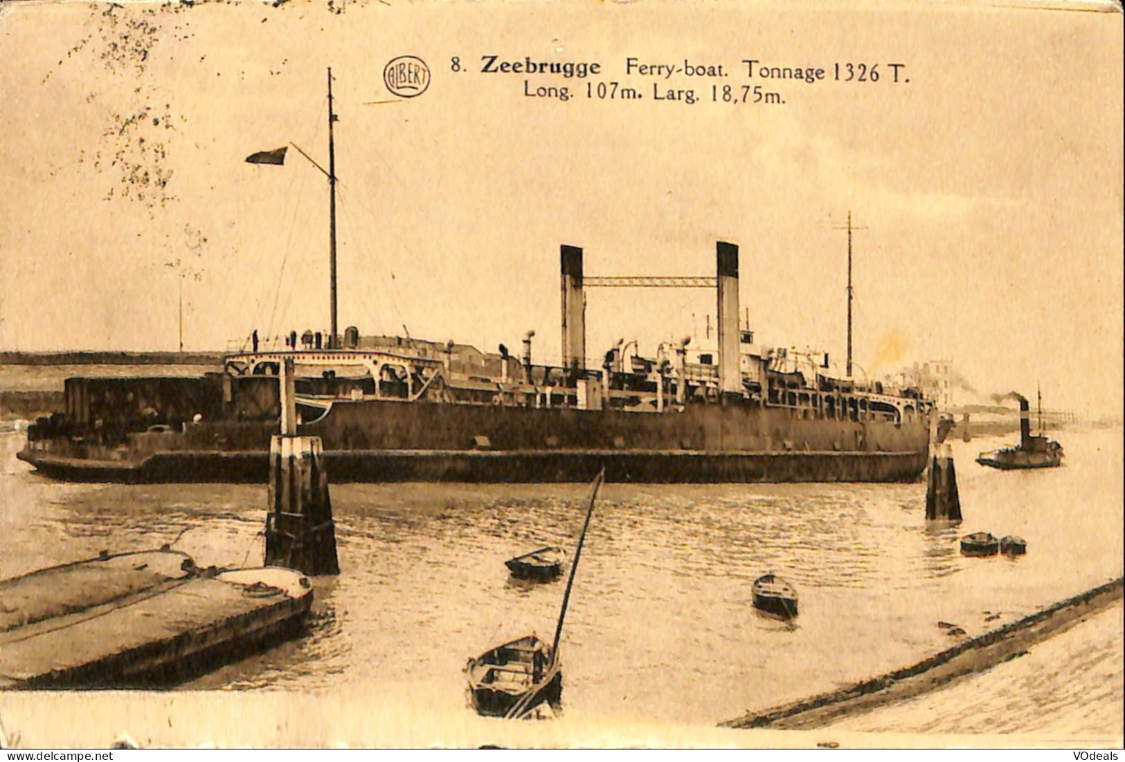 Belgique - Flandre Occidentale - Zeebrugge - Ferry-boat - Zeebrugge