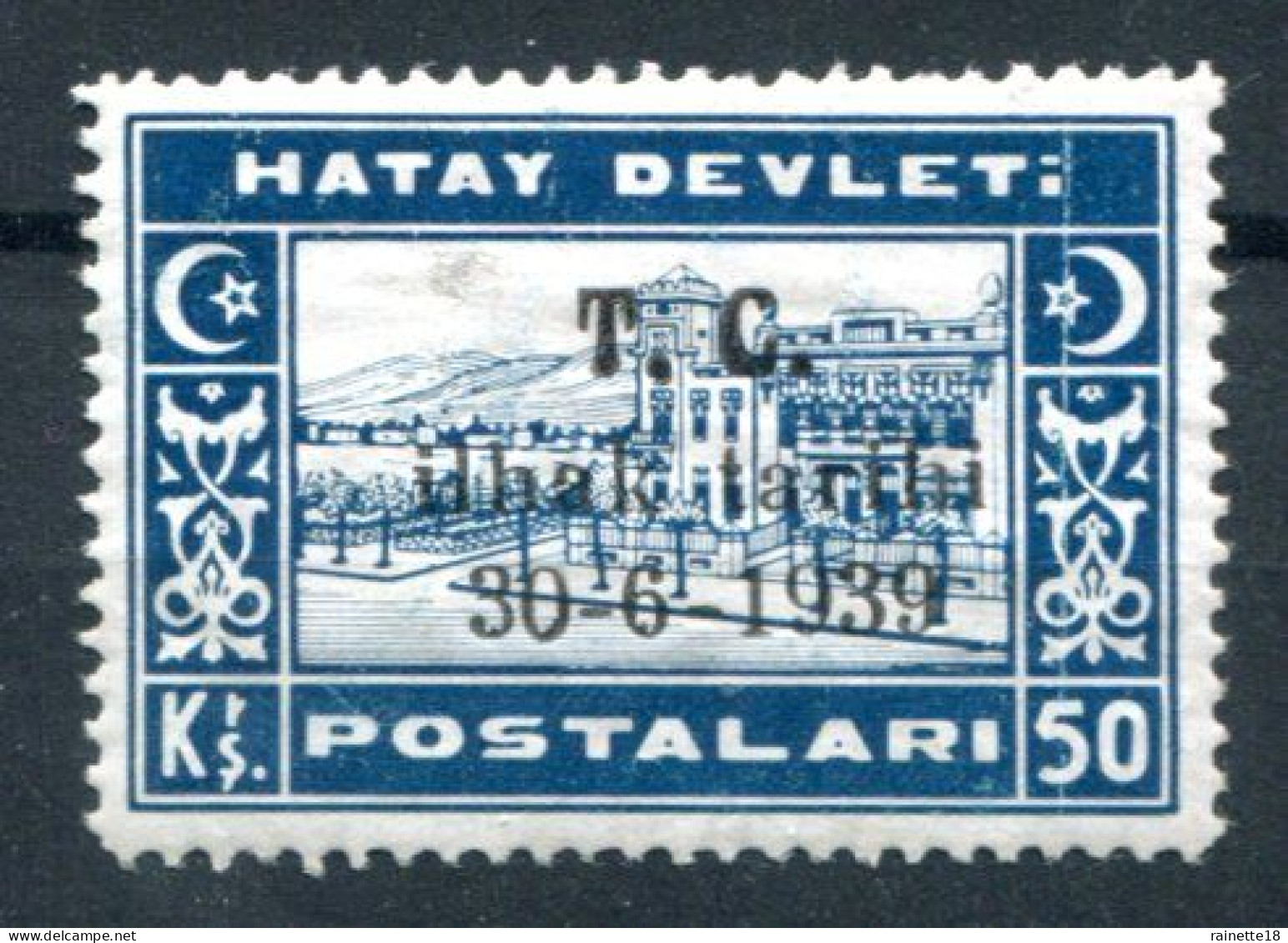 Alexandrette Administration Turque Hatay    49 * - 1934-39 Sandschak Alexandrette & Hatay