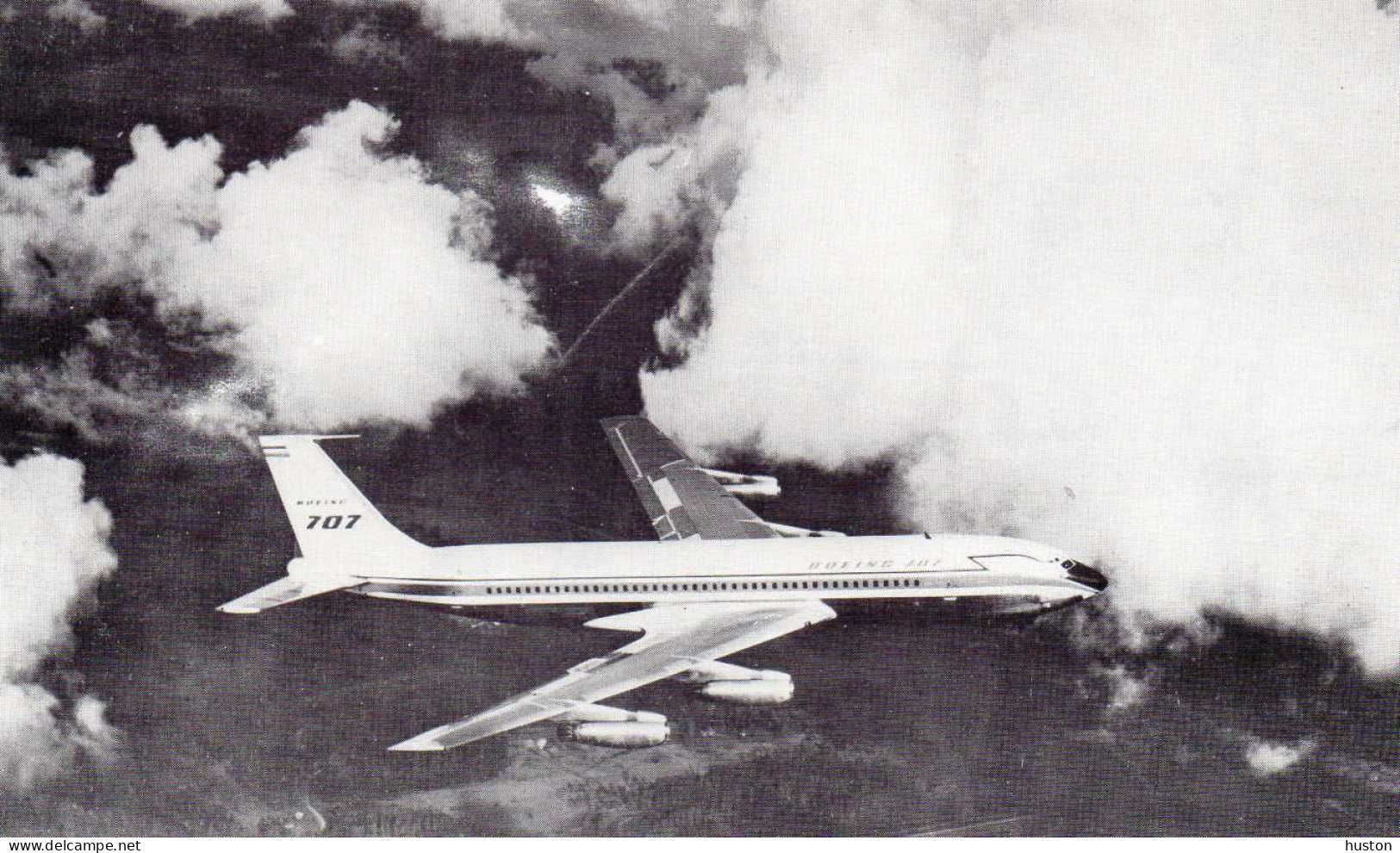 - Caractéristiques - BOEING 707 - 320  INTERCONTINENTAL - Spaccati