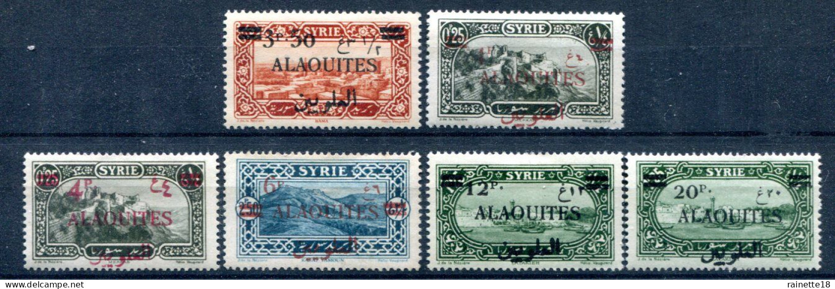 Alaouites                35/40 * - Unused Stamps