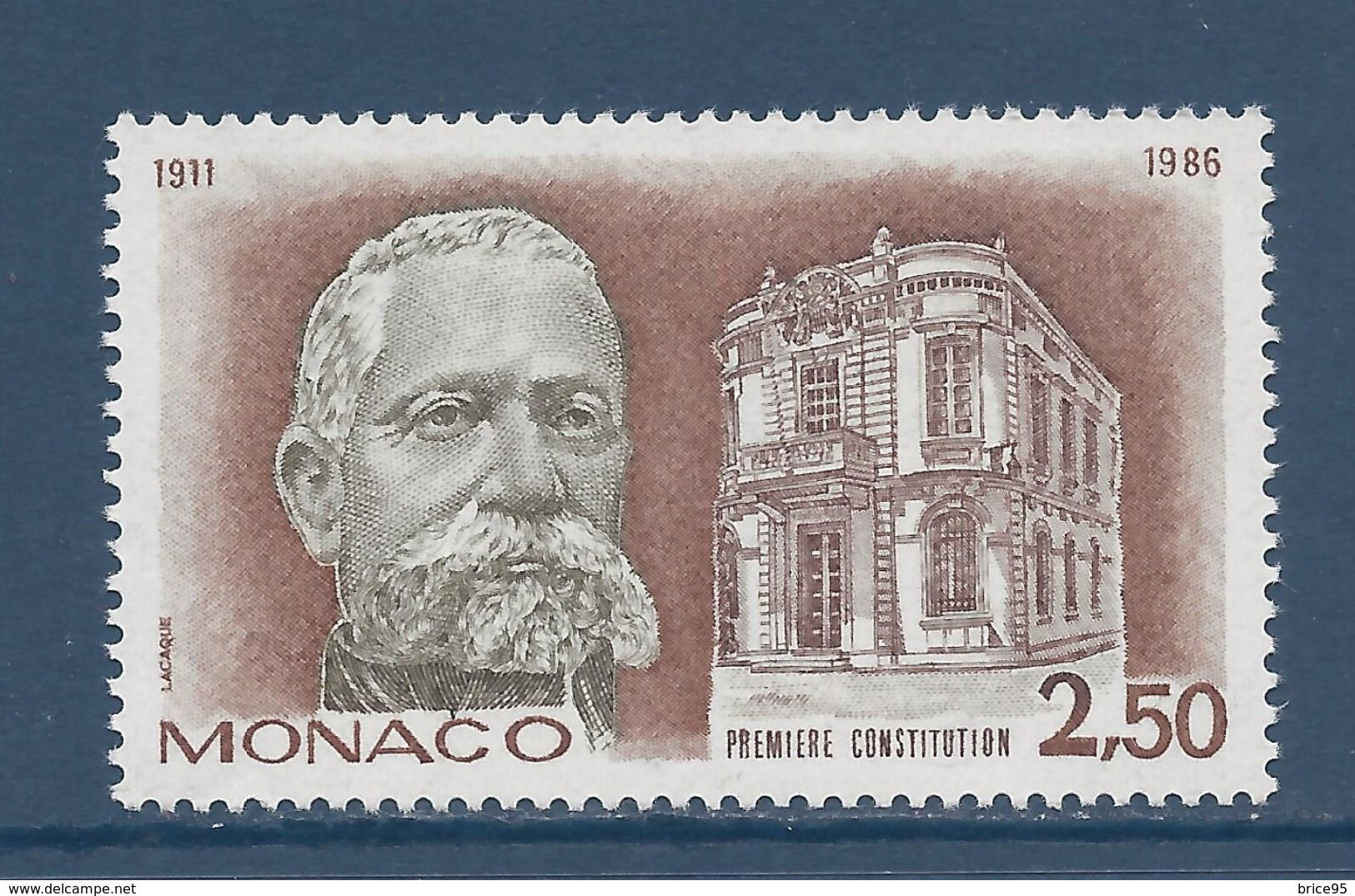 Monaco - YT N° 1532 ** - Neuf Sans Charnière - 1986 - Nuevos