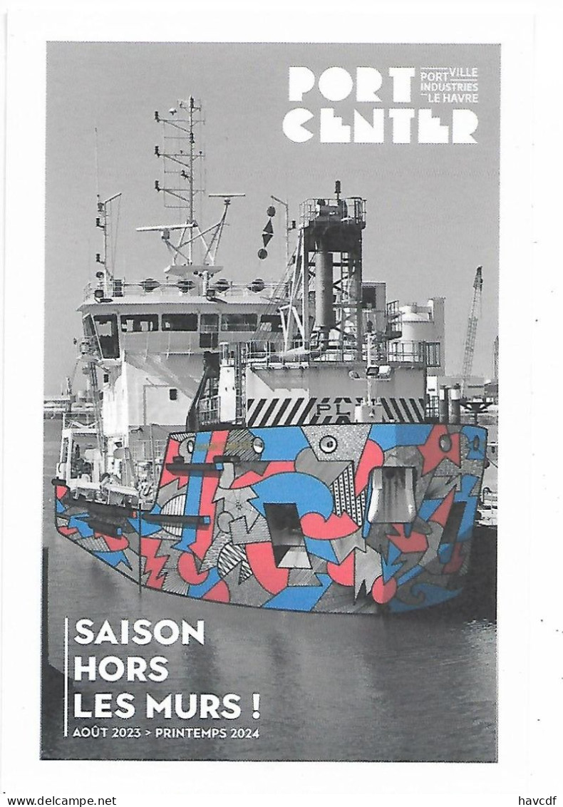 CPM - PORT CENTER - LE HAVRE - SAISON HORS LES MURS - Remorqueurs