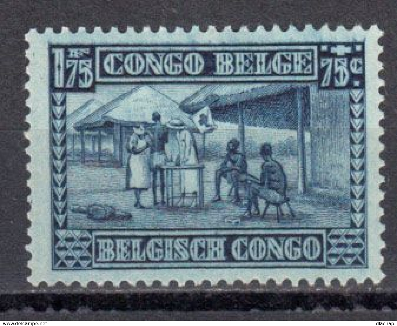 Congo Belge 1930 COB 155 * Neuf Avec Charniere - Unused Stamps