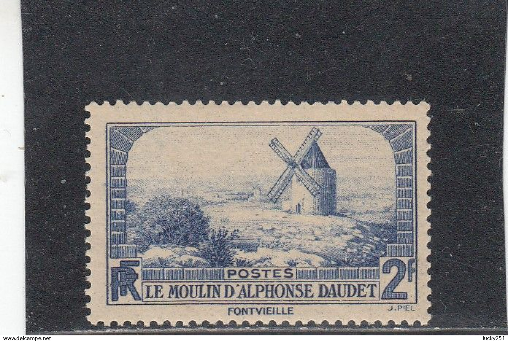 France - Année 1936 - Neuf** - N°YT 311** - Le Moulin D'Alphonse Daudet - Nuevos