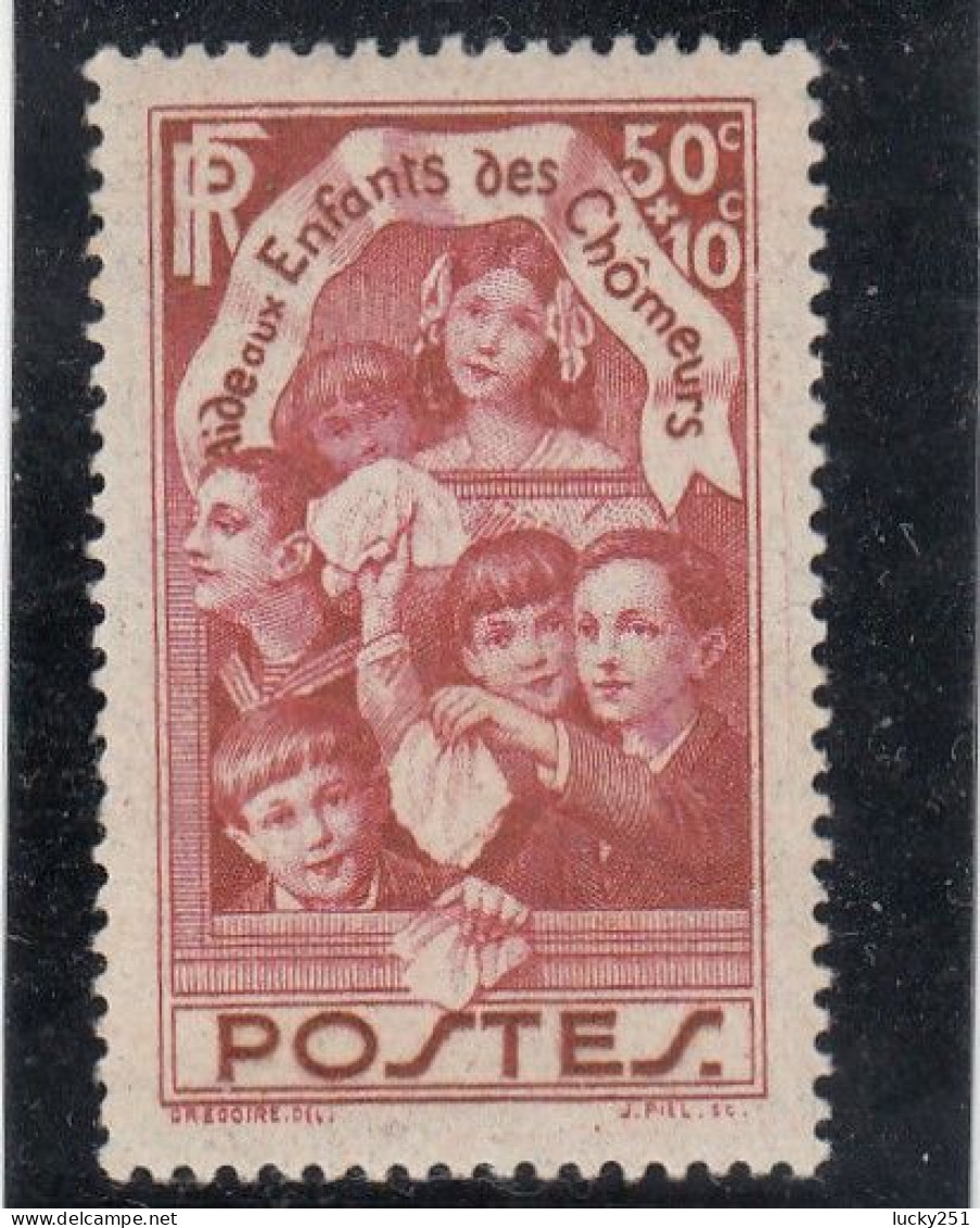 France - Année 1936 - Neuf** - N°YT 312** - Au Profit Des Enfants Des Chômeurs - Unused Stamps