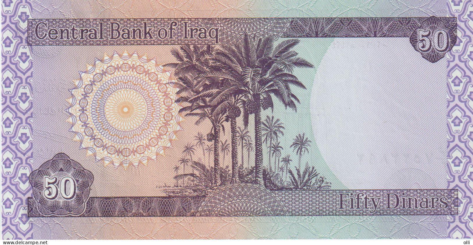Iraq  50 Dinars 2003 - P-90 UNC - Iraq
