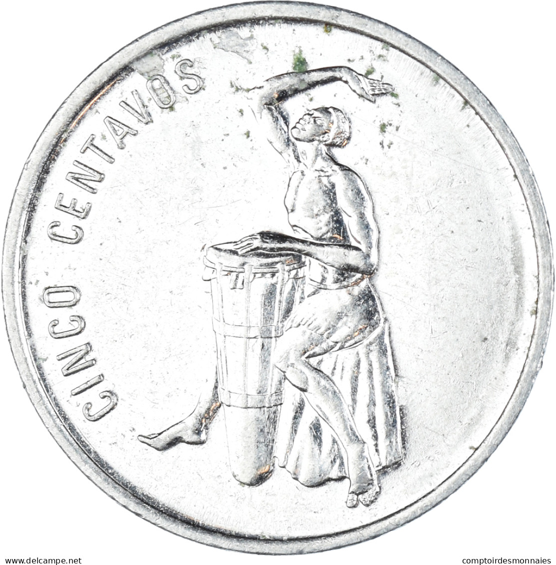 Monnaie, République Dominicaine, 5 Centavos, 1989 - Dominicana