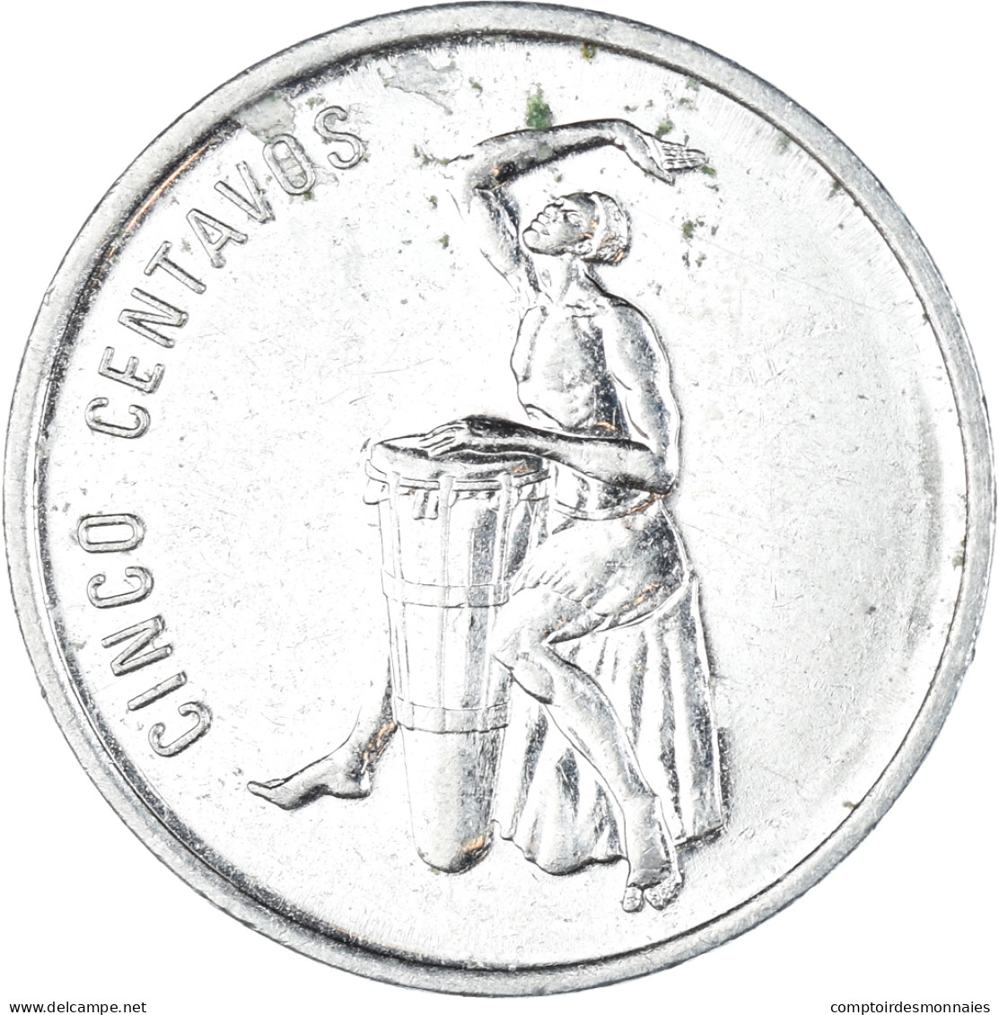 Monnaie, République Dominicaine, 5 Centavos, 1989 - Dominicaine