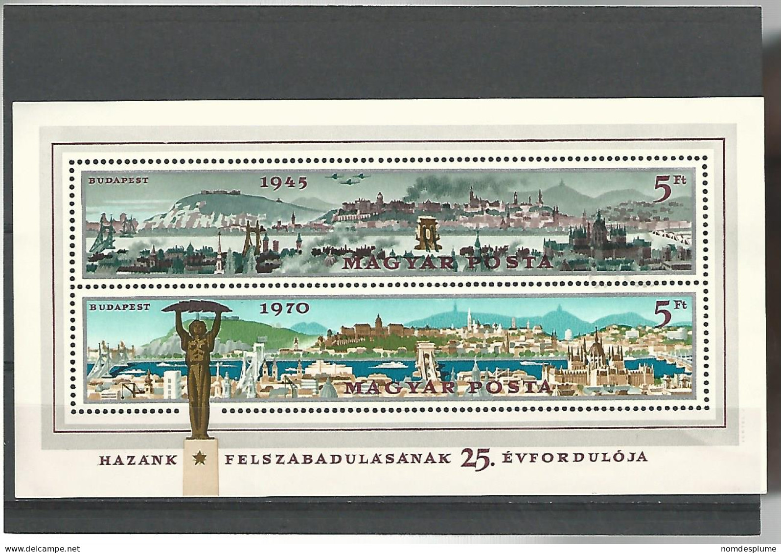 53884 ) Collection Souvenir Sheet Hungary - Verzamelingen