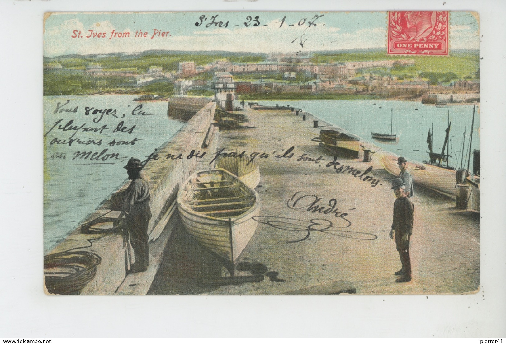 ROYAUME UNI - ENGLAND - ST. IVES From The Pier - St.Ives