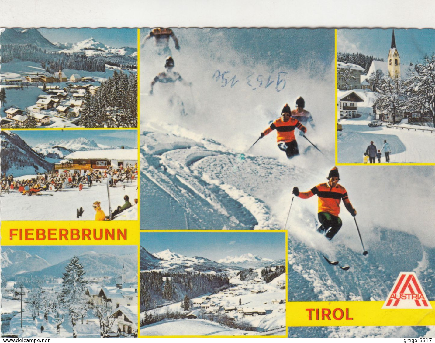 D6840) FIEBERBRUNN Tirol - Skifahrer Usw. - Fieberbrunn
