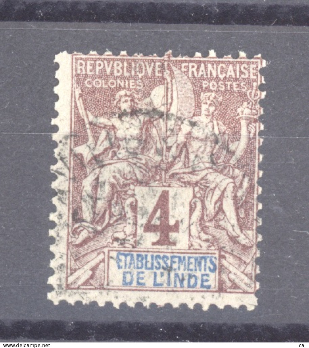 Inde  :  Yv  3  (o) - Used Stamps