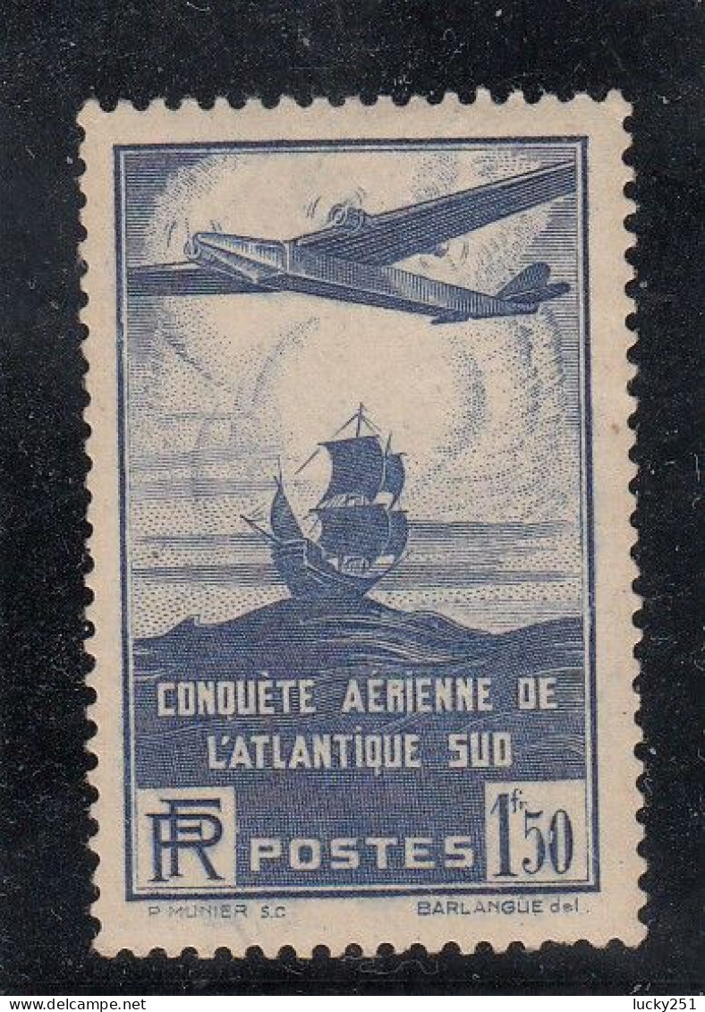 France - Année 1936 - Neuf** - N°YT 320** - 100è Traversée Aérienne De L'Atlantique-Sud - Nuevos