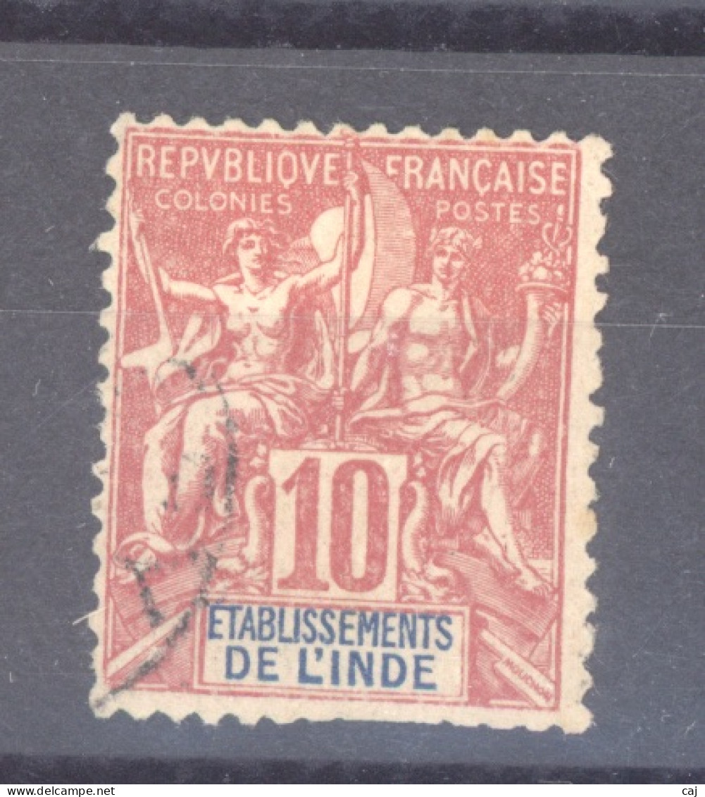 Inde  :  Yv  14  (o)    ,   N2 - Used Stamps