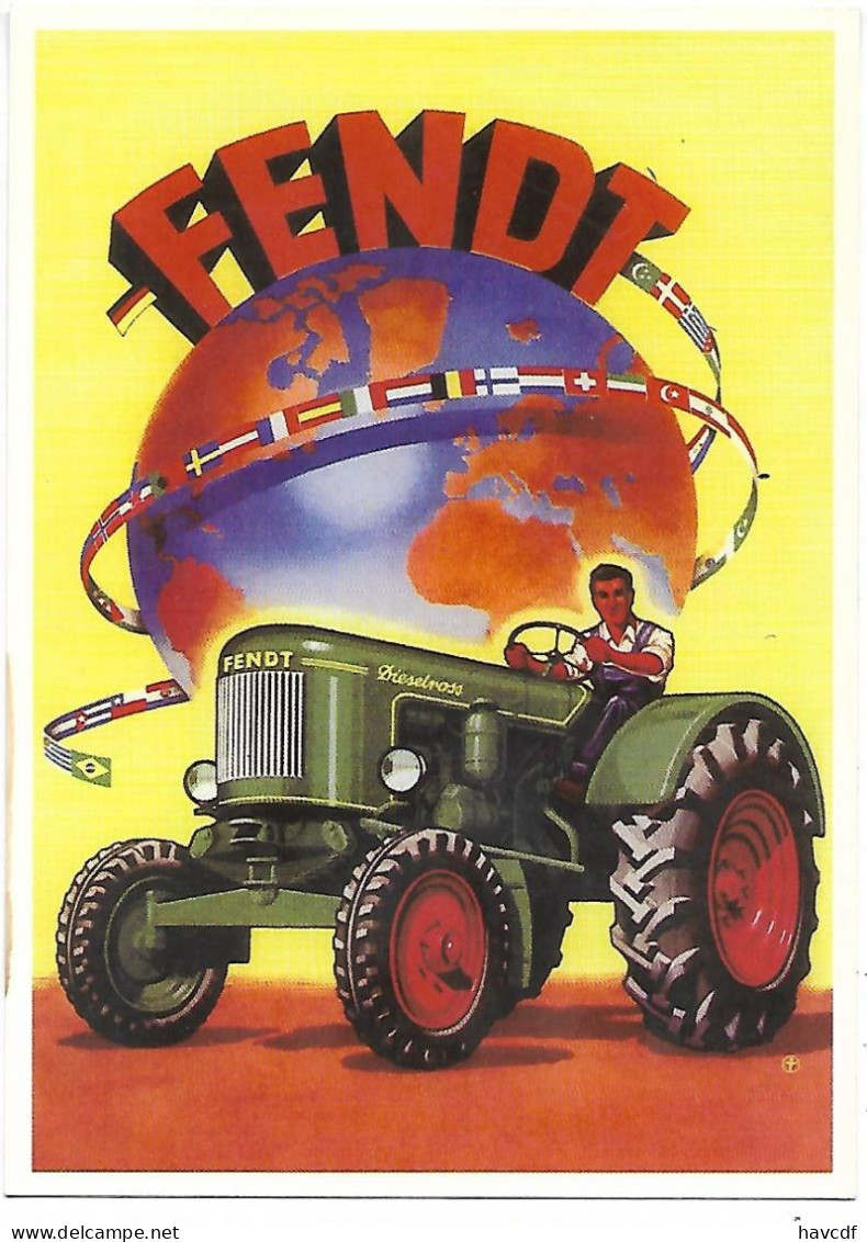 CPM - CENTENAIRE Editions - MATERIEL AGRICOLE - 26 - TRACTEURS FENDT - Traktoren