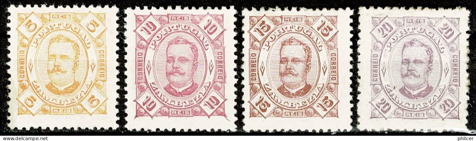 Zambézia, 1893, # 215, MNG And MH - Zambezia