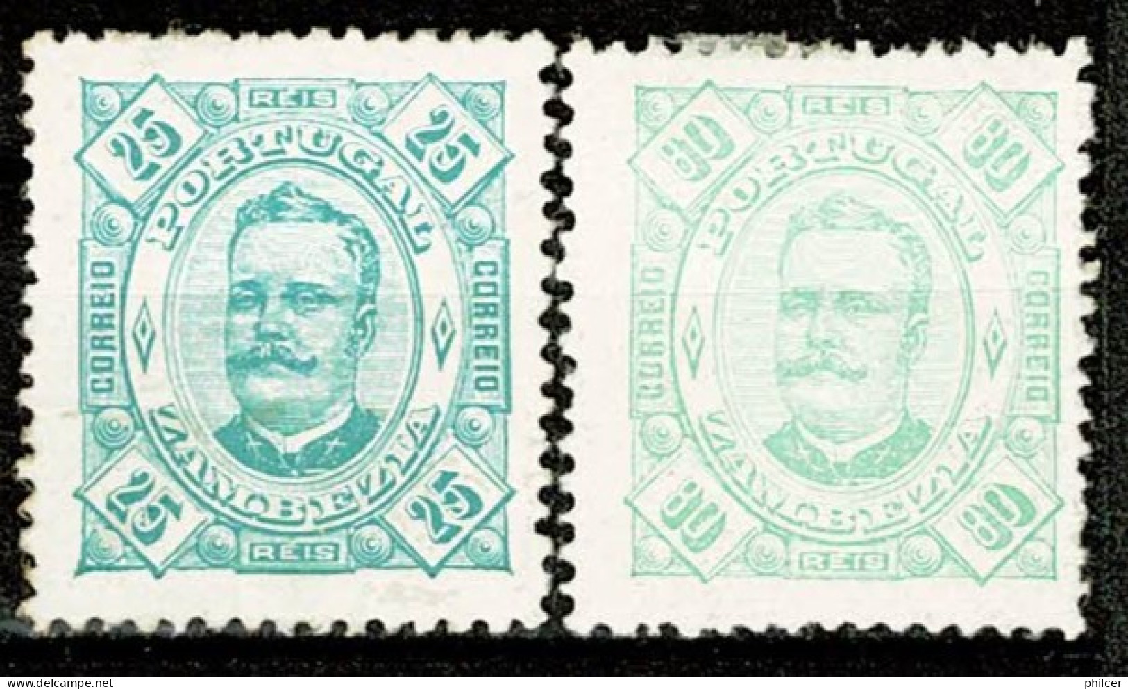 Zambézia, 1893, # 6, 9, MNG - Zambeze