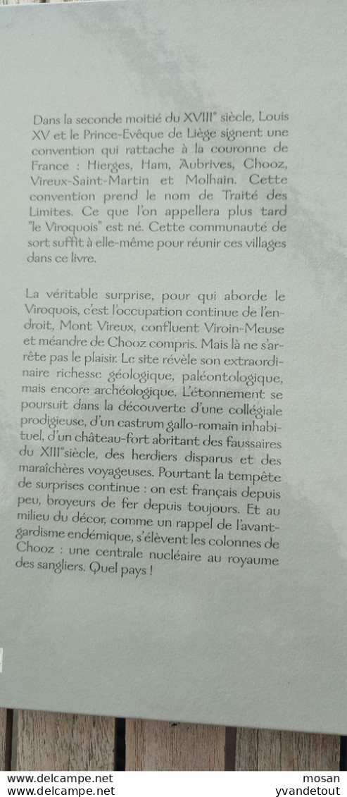 Chooz les deux Vireux. Aubrives Ham les trois Fontaines Givert Bruno Carpentier