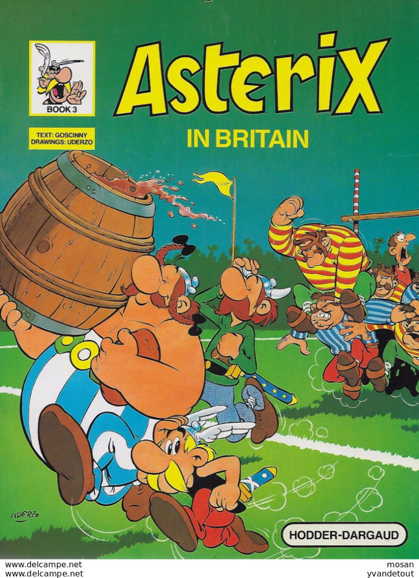 Astérix In Britain. Couverture Souple. Impression 1984 - BD Traduites