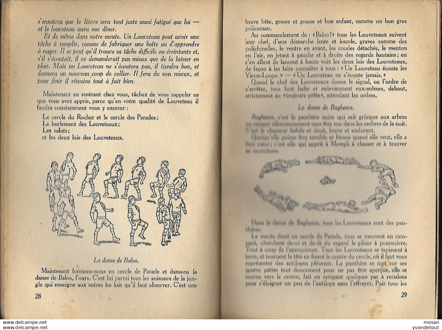 Le Livre Des Louveteaux. Lord Baden-Powell. - Scouting