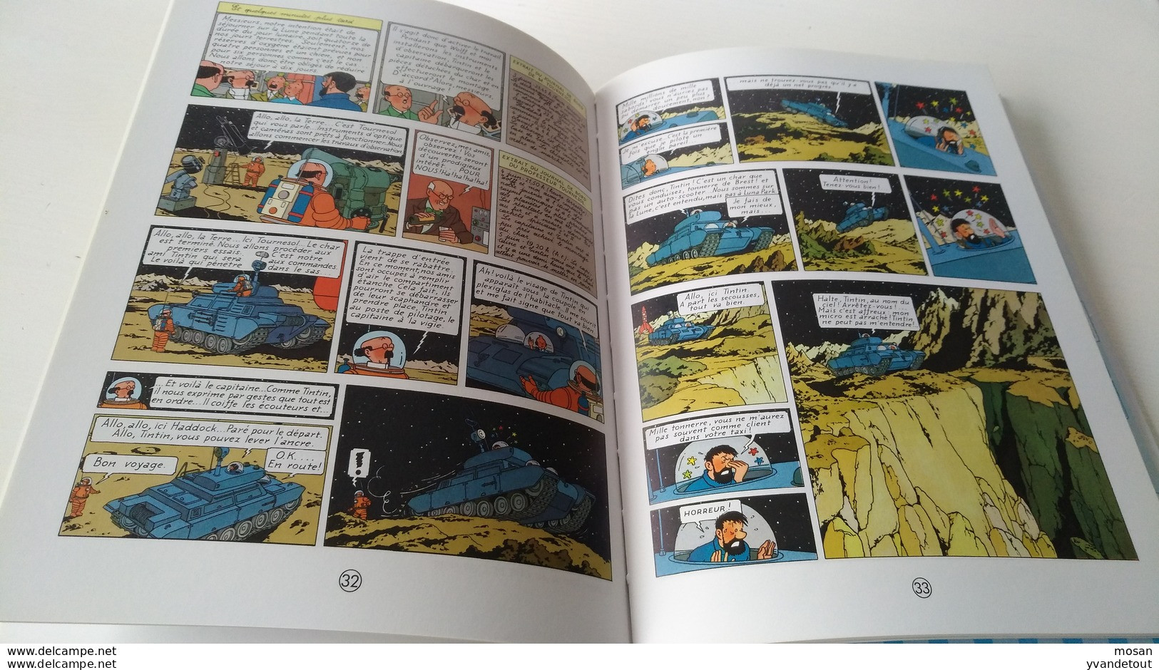 On A Marché Sur La Lune. Hergé. Tintin. Petit Format - Hergé