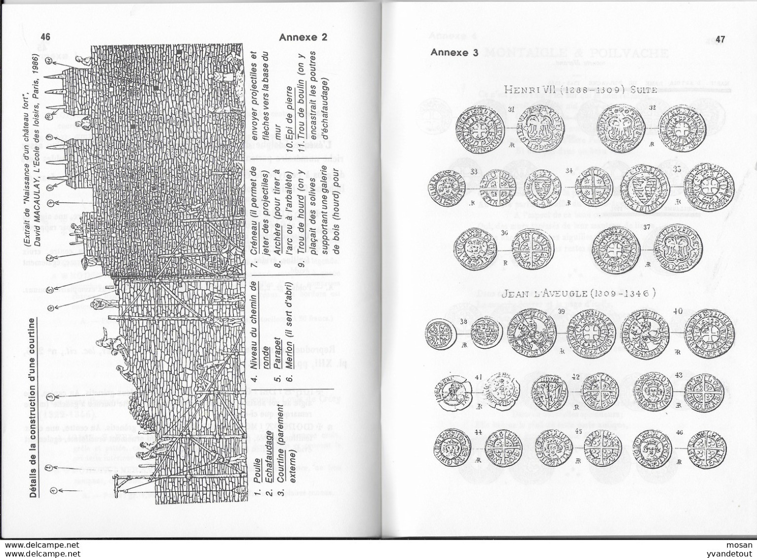 Yvoir. Houx Et Son Château Médiéval De Poilvache. Evrehailles. Prévôté. édition 1990 - Archéologie