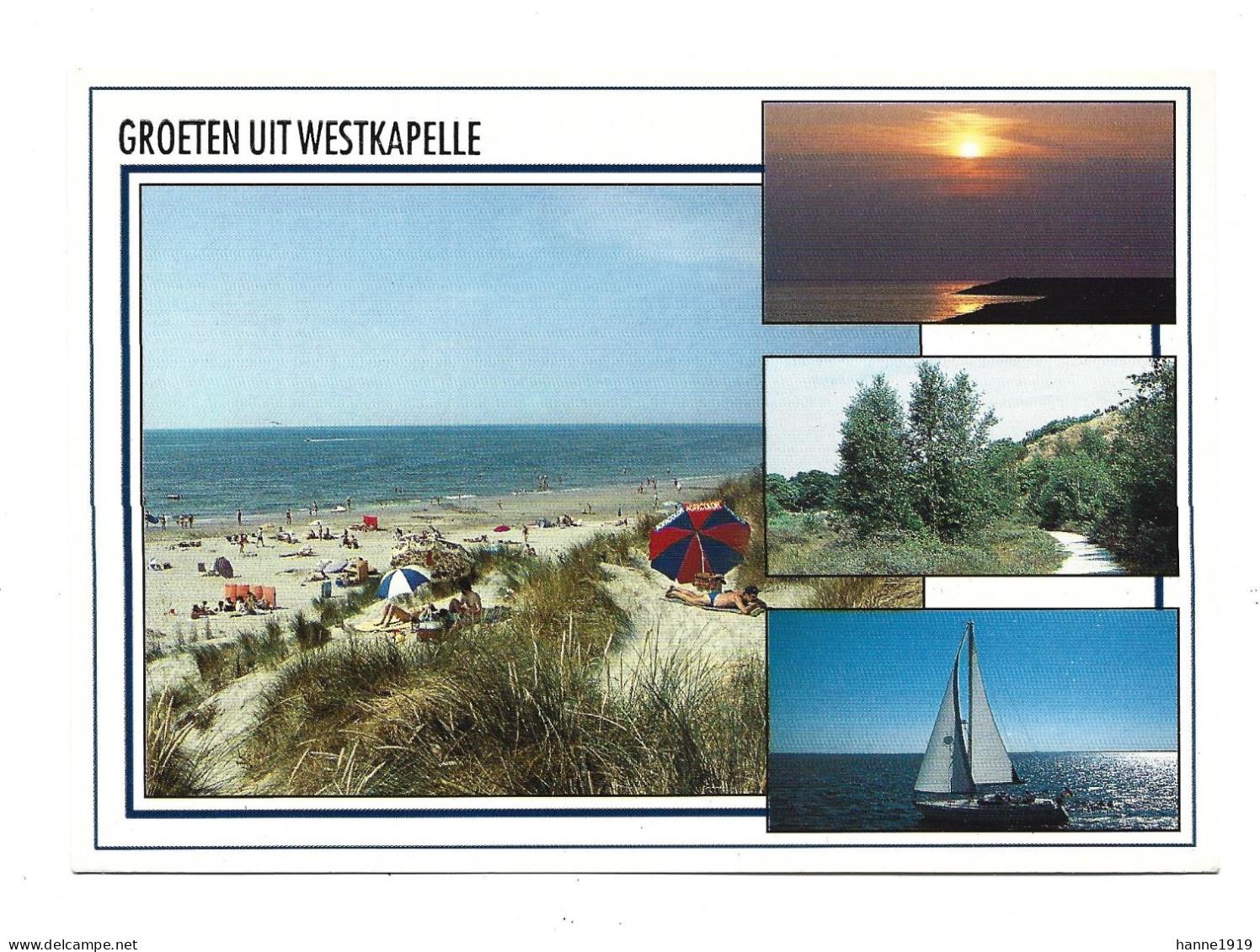 Westkapelle Foto Prentkaart Zeeland Nederland Photo Carte Htje - Westkapelle