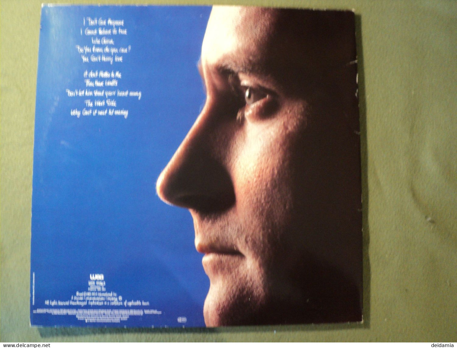 33 TOURS PHIL COLLINS. WEA 99 263. HELLO I MUST BE GOING. 1982 I DON T CARE ANYMORE / I CAN T BELIEVE IT S TRUE / LIKE C - Disco, Pop
