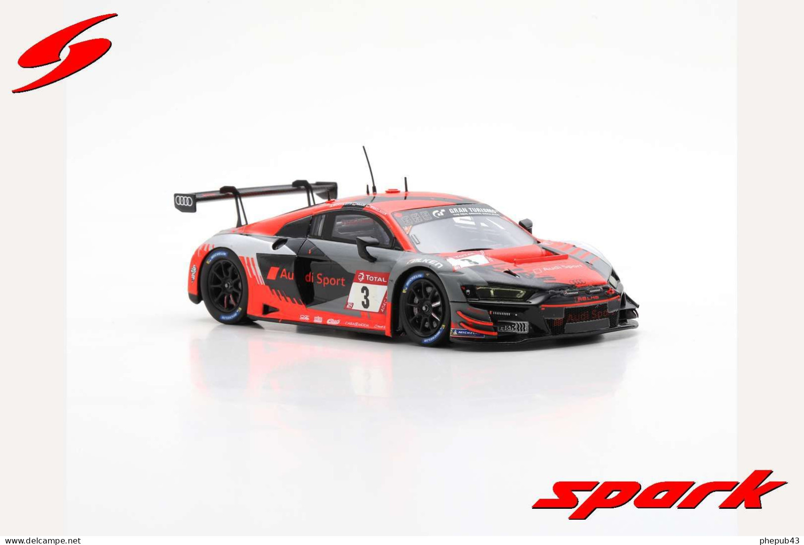 Audi R8 LMS GT3 - Audi Sport Team - 2nd 24h Nurburgring 2020 #3 - M. Bortolotti/C. Haase/M. Winkelhock - Spark - Spark