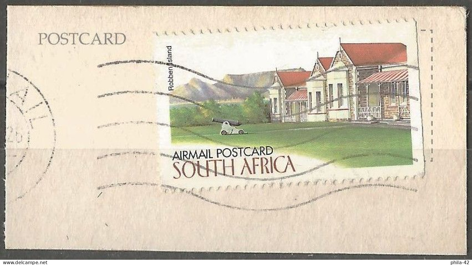 South Africa 1998 - Mi 1160 Dr - YT Pa 23 ( Robben Island ) Airmail - Posta Aerea