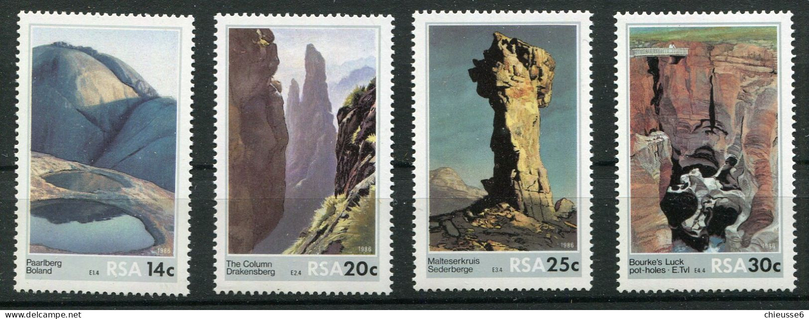 Afrique Du Sud ** N° 614 à 617 - Paysages De Montagne - Ungebraucht