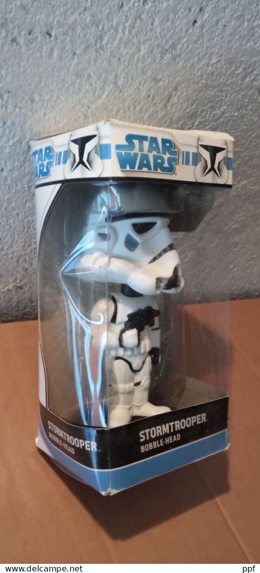 Action Figure Stormtrooper Bobble-Head Funko, Lotto Di 2 Pezzi Nuovi In Scatola. Guarda Bene Le Immagini. - Other & Unclassified