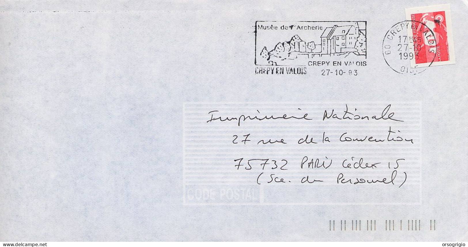 FRANCIA FRANCE -  CREPY EN VALOIS - MUSEE DE L'ARCHERIE  -  ARCO - Tir à L'Arc