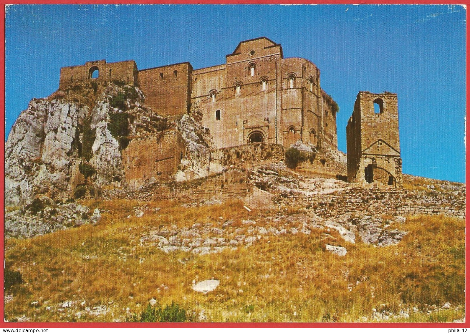 España - Aragon : Loarre, Castillo Romanico, Fachada Sur - Tarjeta Nueva, Buen Estado - Huesca