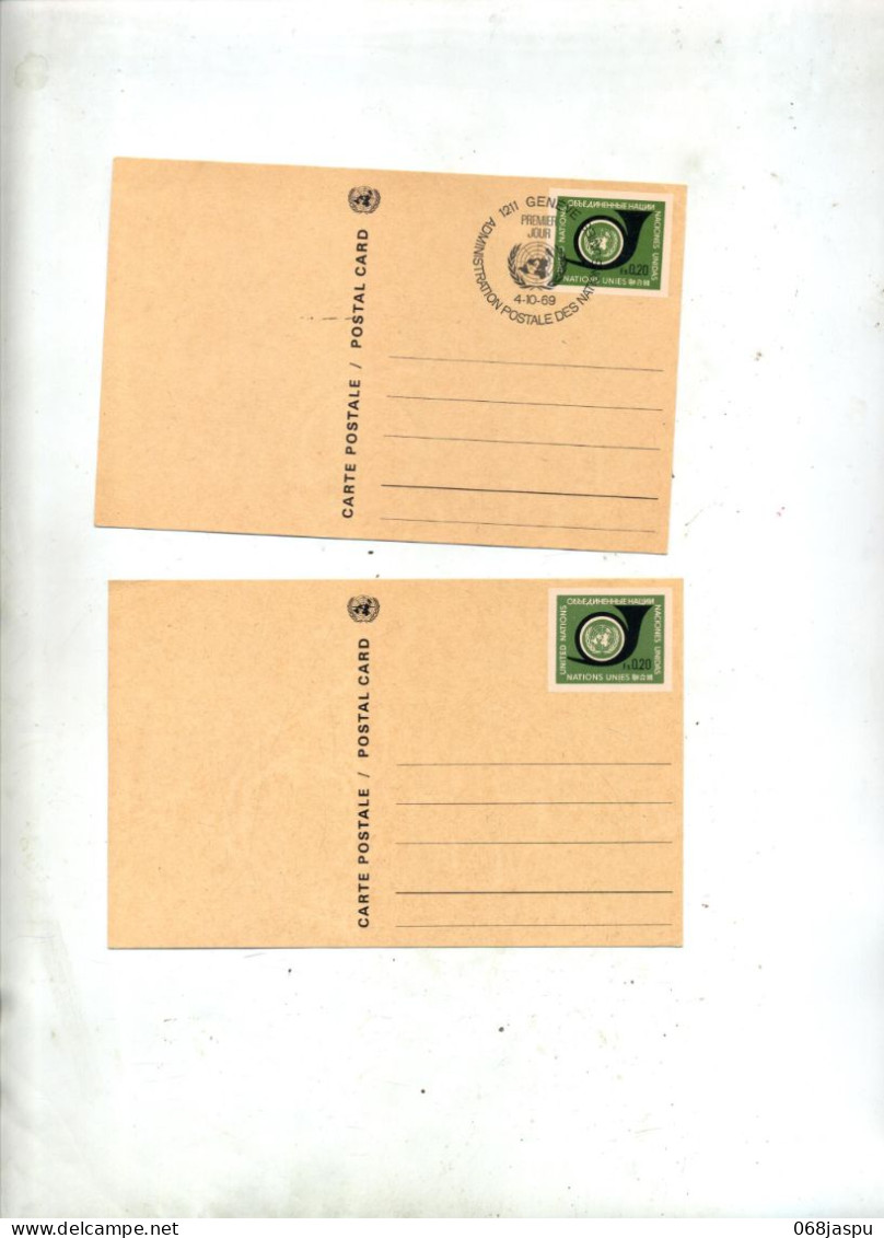 Carte 0.20 Cor  Neuf Fdc - Lettres & Documents