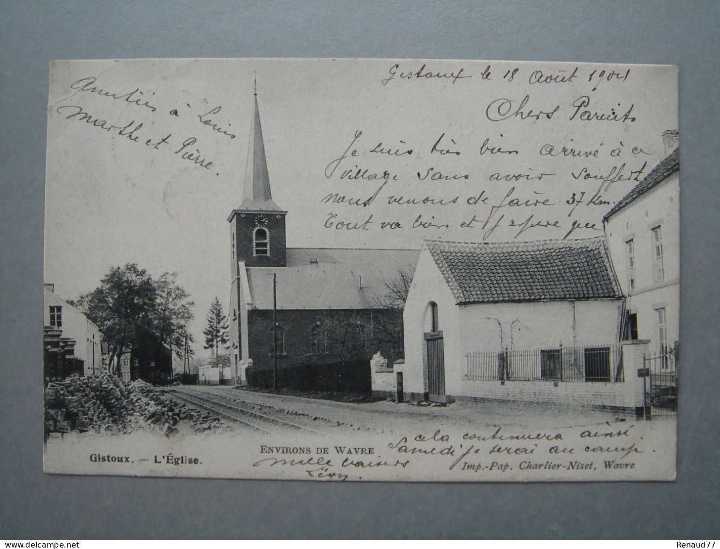 Gistoux - L'Eglise - Environs De Wavre - Chaumont-Gistoux