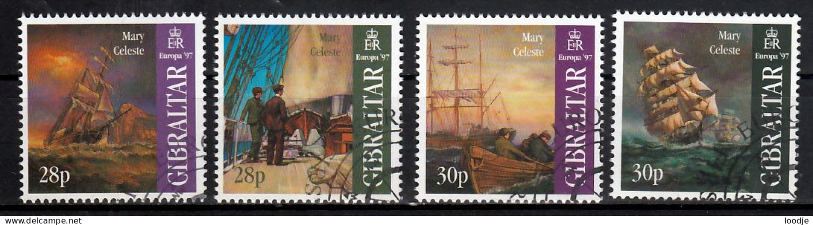 Gibraltar  Europa Cept 1997gestempeld - 1997