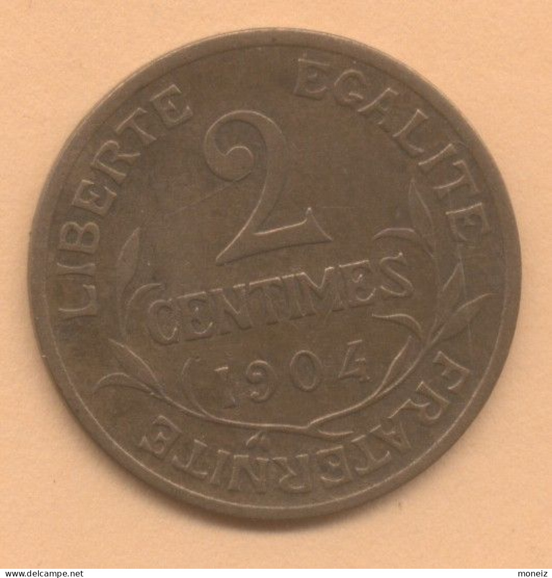 2 CENTIMES  1904   DANIEL DUPUIS - 2 Centimes