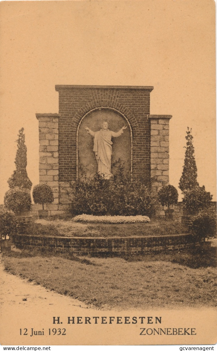 ZONNEBEKE   12 JUNI 1932  H.HERTEFEESTEN        ZIE AFBEELDINGEN - Zonnebeke