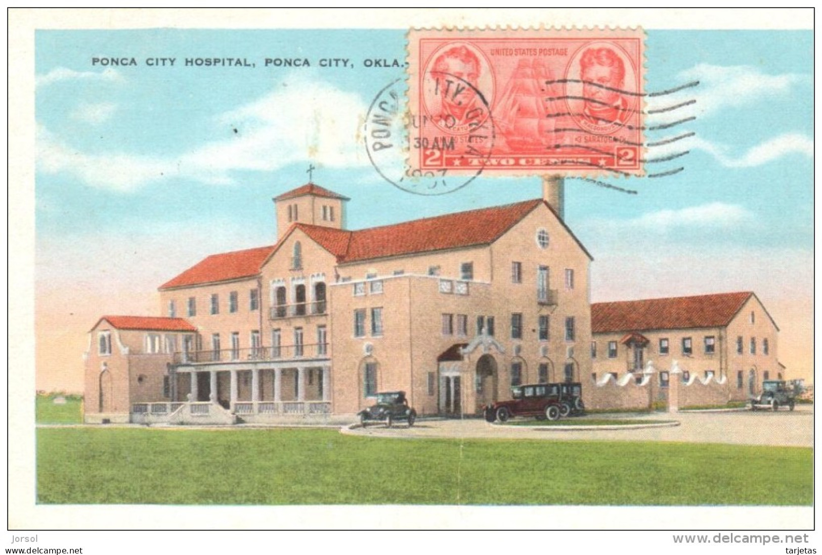 POSTAL    PONCA CITY - OKLAHOMA  - PONCA CITY  HOSPITAL - Sonstige & Ohne Zuordnung