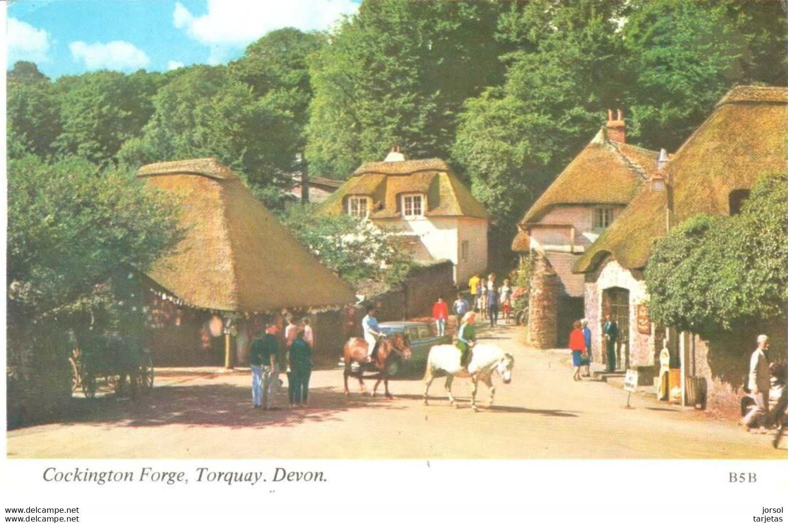 POSTAL   TORQUAY -DEVON- INGLATERRA  -COCKINGTON FORGE - Torquay