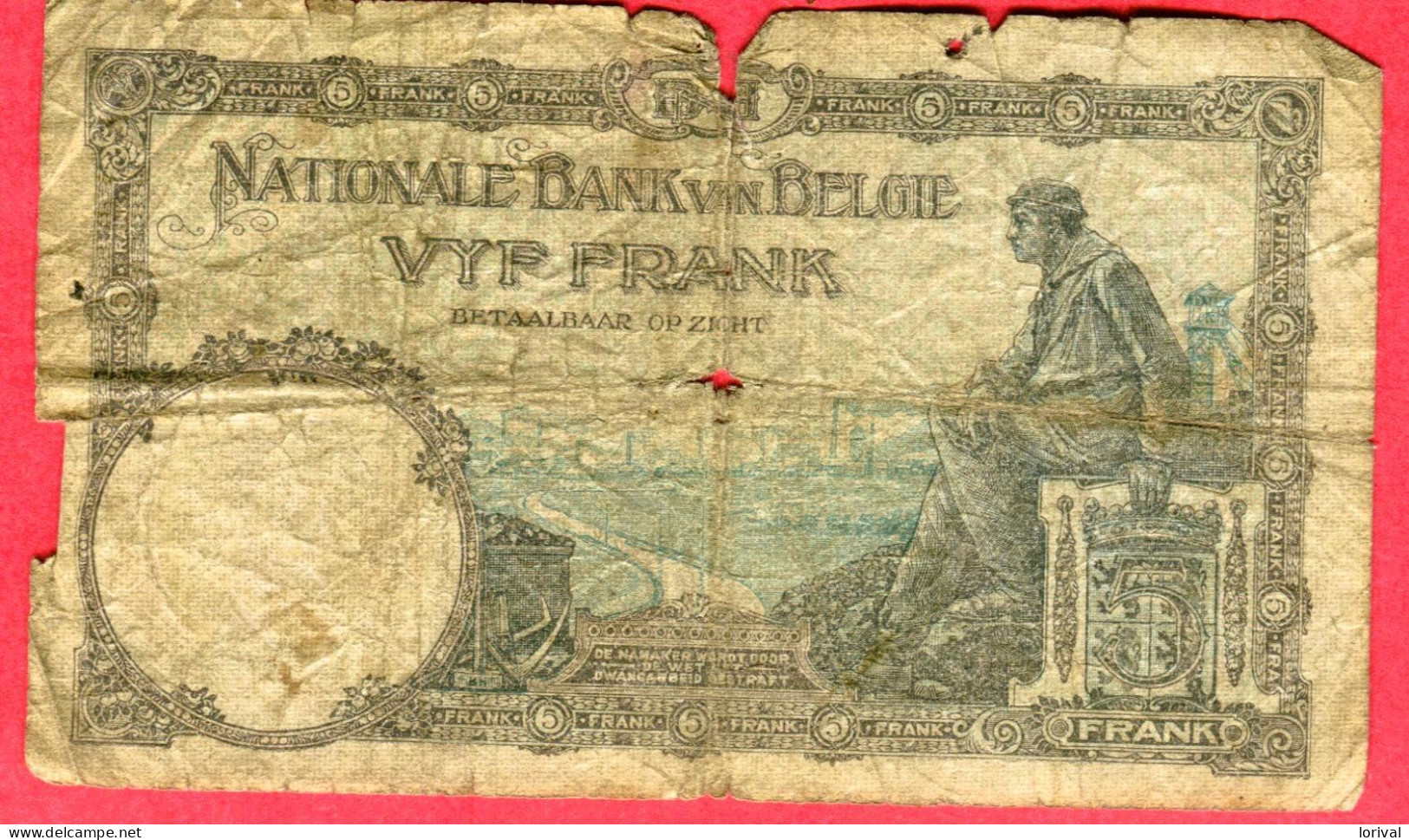 5 FRANCS B 2 - 5 Francs