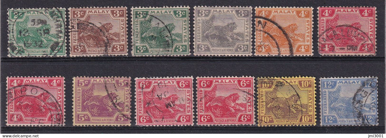 Malaisie Fedration    Lot - Federated Malay States