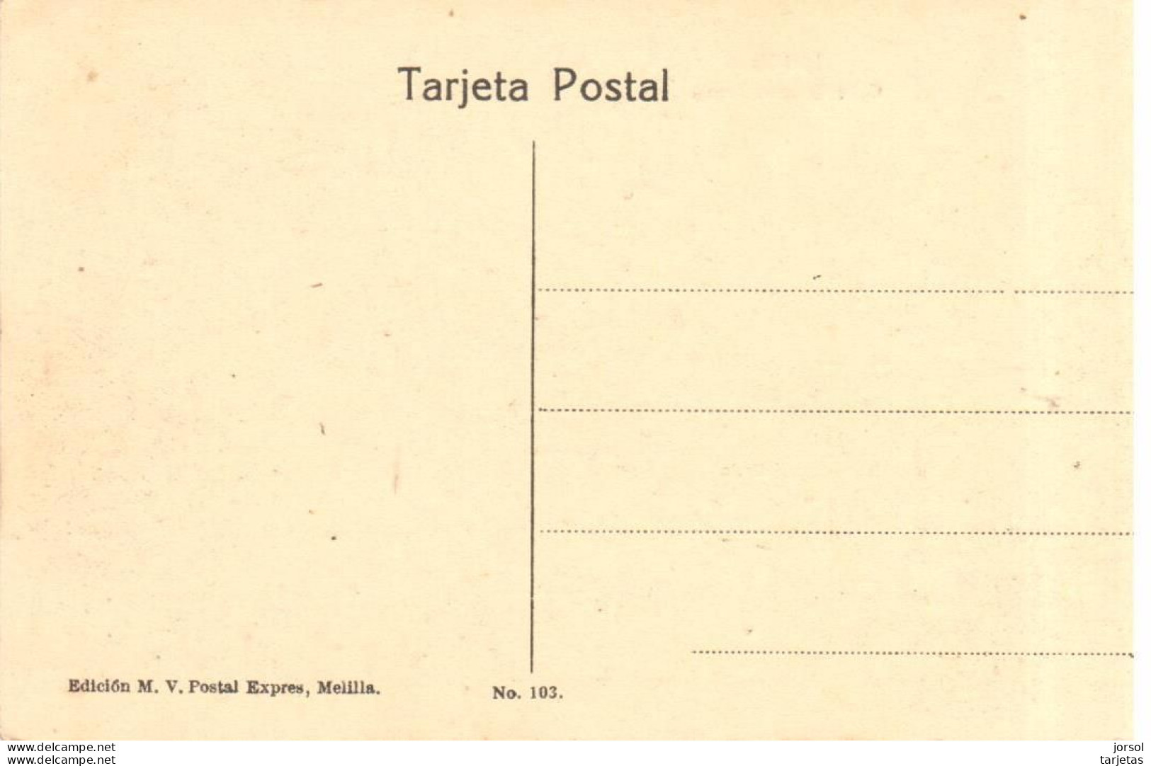 POSTAL   MELILLA (COMUNIDAD ESPAÑOLA)  AFRICA  -CAMARA DE COMERCIO - Melilla