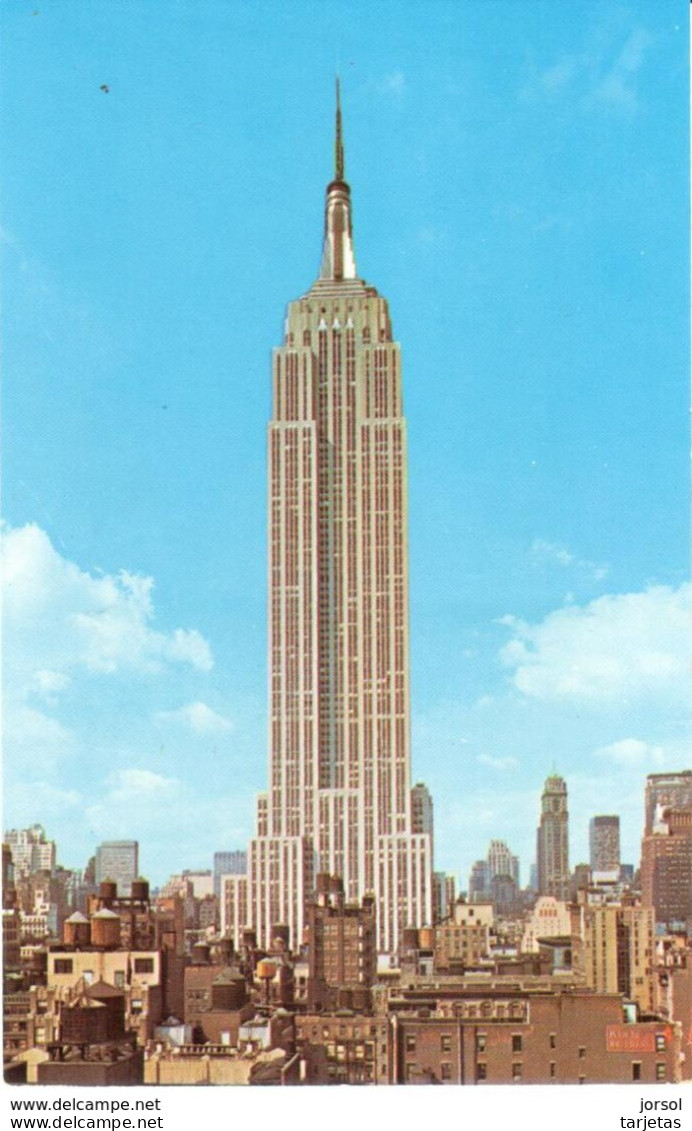 POSTAL    NEW YORK  -EE.UU.   - EMPIRE STATE BUILDING - Empire State Building