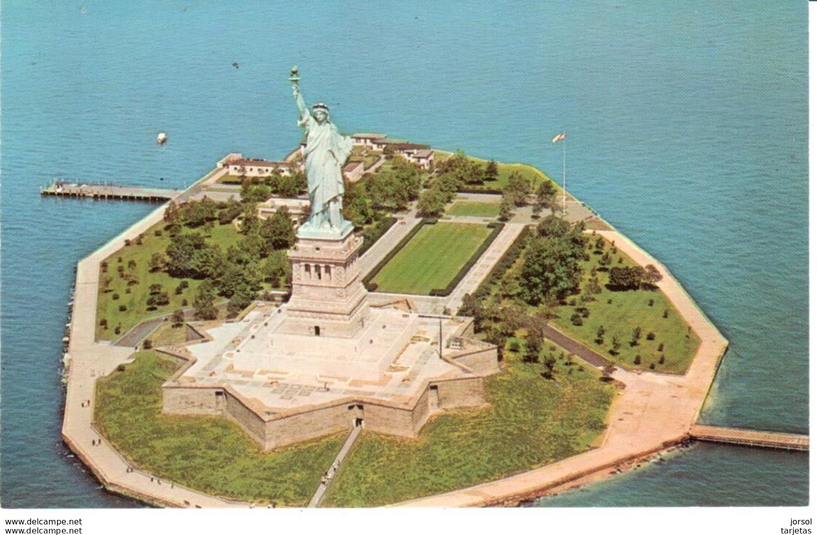 POSTAL    NEW YORK  -EE.UU.   - STATUE OF LIBERTY - Vrijheidsbeeld