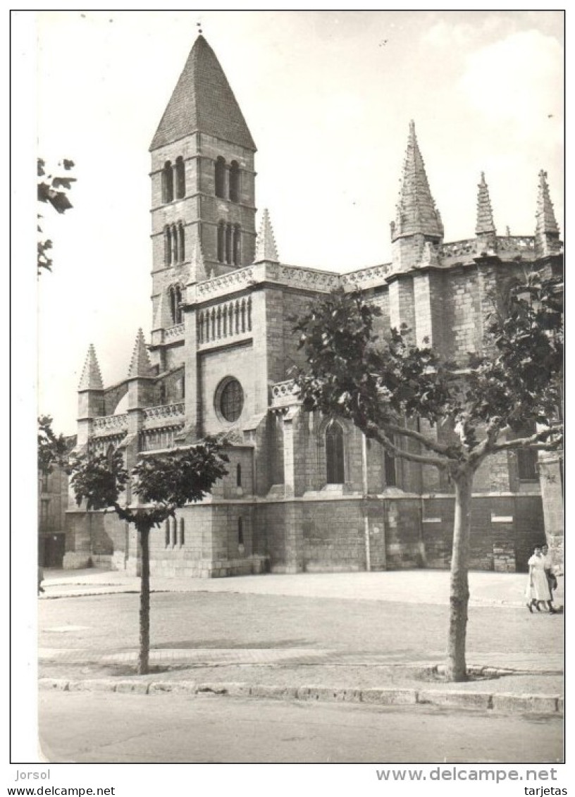POSTAL   VALLADOLID  -ESPAÑA  -  IGLESIA LA ANTIGUA  ( LA VIEILLE EGLISE  - THE OLD CHURCH ) - Valladolid