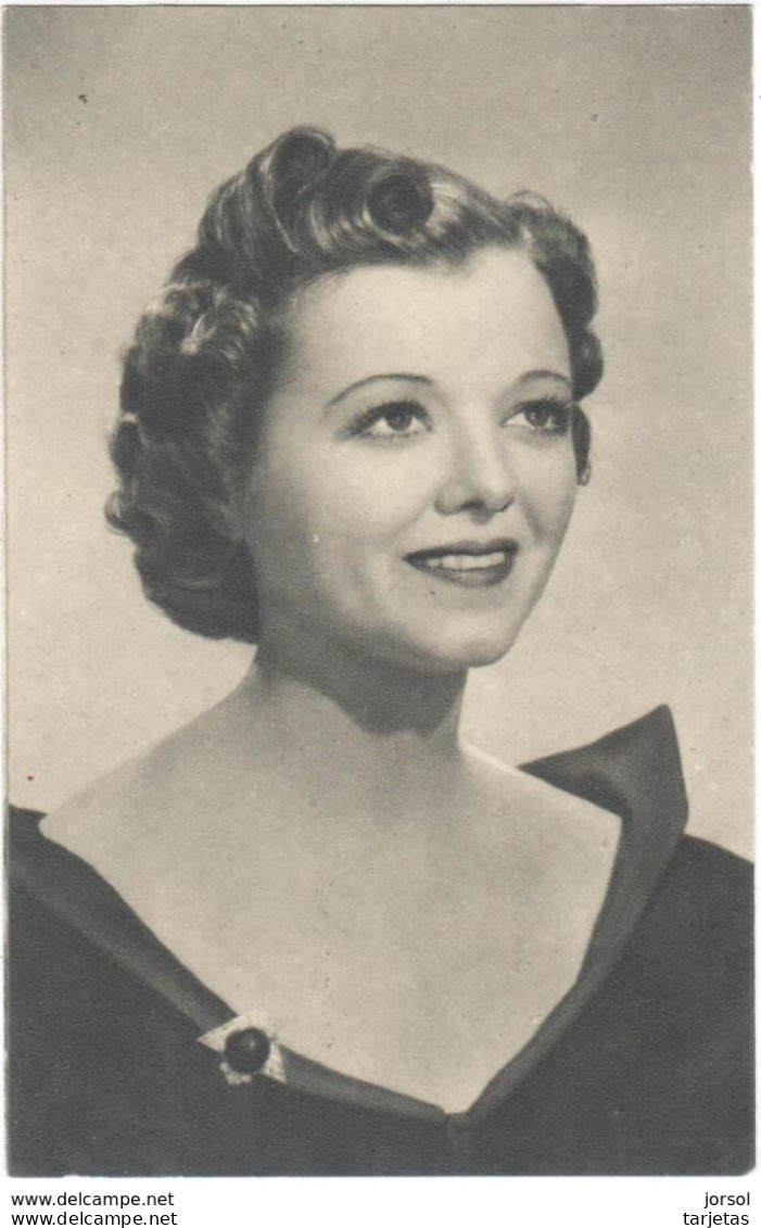 POSTAL   FOTOGRAFIA   DE LA ACTRIZ JANET GAYNOR - Photos